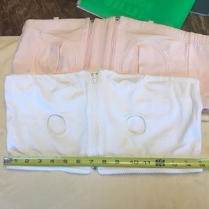 2 Hands Free Breast Pumping Bras, Xs-M & L Nursing
